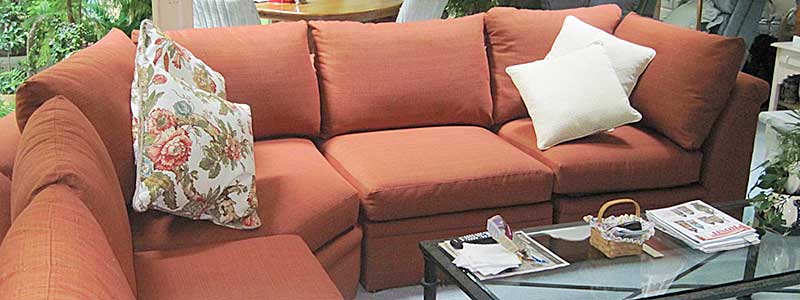 Beautiful Sectional Couch with new Foam Cushions